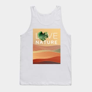 Love Nature No. 4: Have a Green Valentine's Day Tank Top